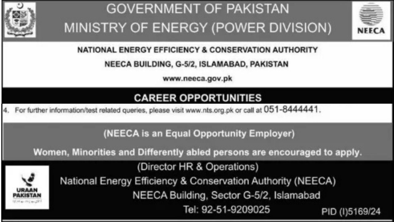 NEECA Jobs 2025 under the Ministry of Energy’s National Energy Efficiency & Conservation Authority (NEECA) are now available