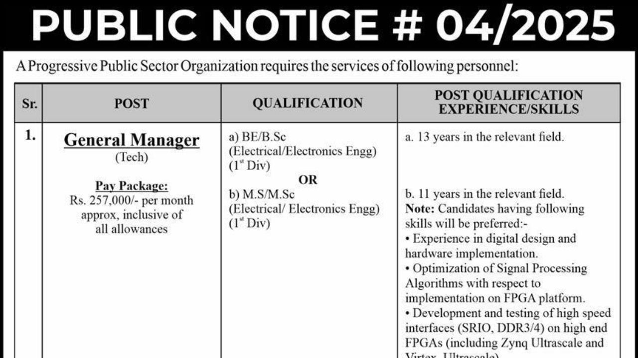 PAEC Atomic Energy Jobs 2025 - Latest Advertisement and Online Application Guide